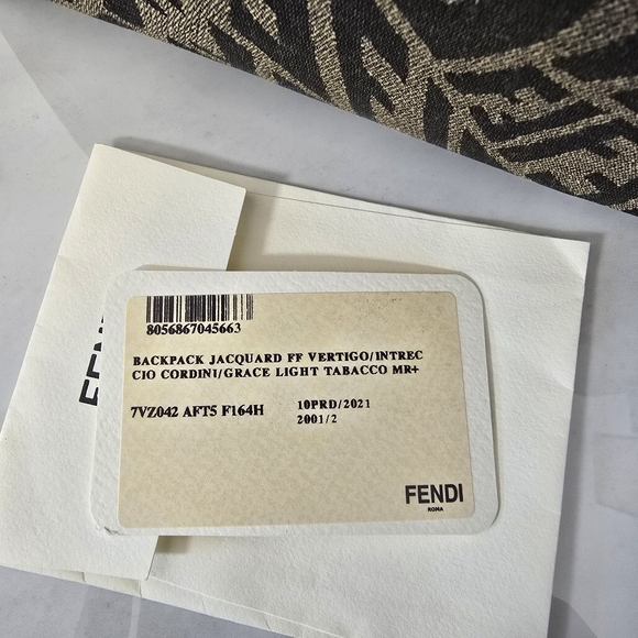 Fendi x Sarah Coleman Vertigo Collab Backpack - Picture 12 of 15